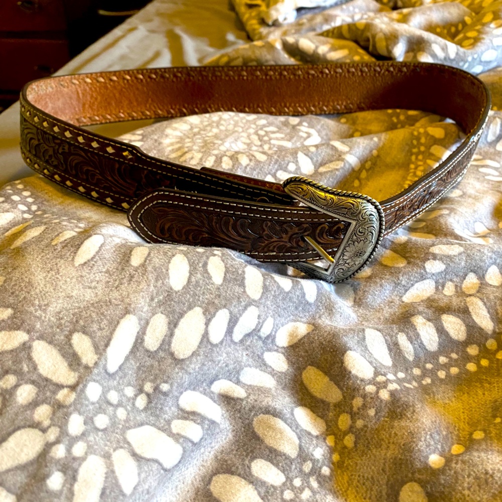 Beautiful Western Leather Belt